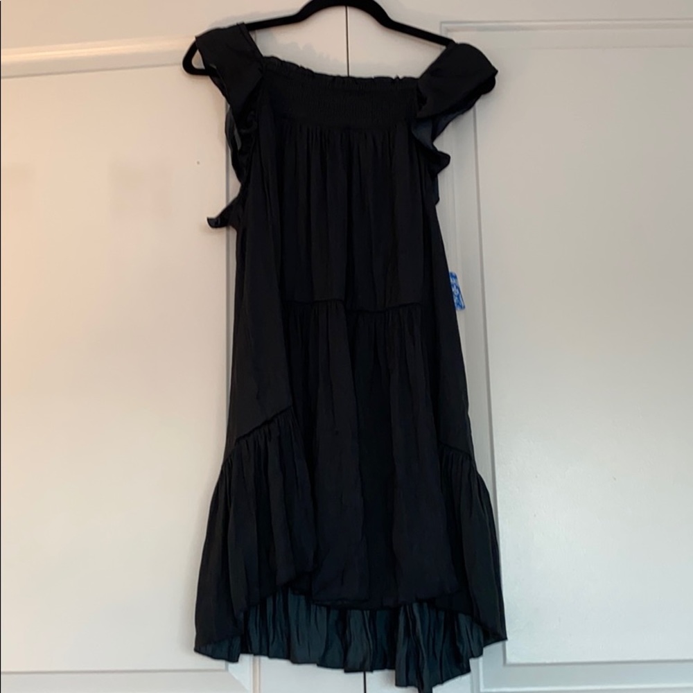 Free people black mini dress